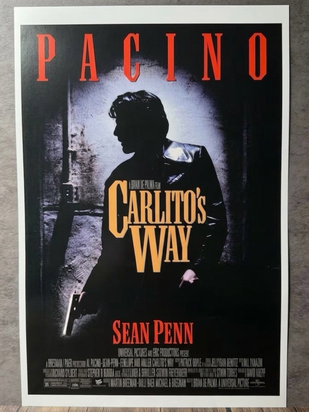 Carlito's Way (1993) Movie Poster Mini Print - Al Pacino / Sean Penn - 11x17"